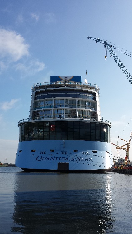 Quantum of the Seas am Pier